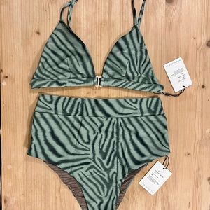 Acacia swimwear bikini set in Savanna